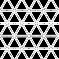 abstract black and white geometry texture pattern