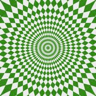 concentric starburst glitter pattern