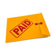 paid on manila envelope N2