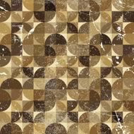Vintage tattered seamless pattern vector overlapping abstract