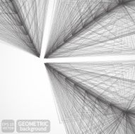 Geometric background Abstract Vector Technical shape drawing N13