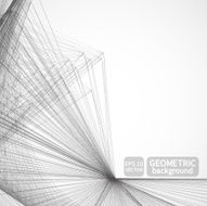 Geometric background Abstract Vector Technical shape drawing N14
