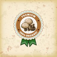 F&amp;B Labels - Mushrooms N2