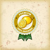 F&amp;B Labels - Lemons N3