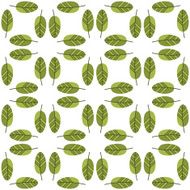 Seamless background with leaves leaf fall N2
