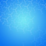 Chemical and science abstract background