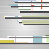 Abstract futuristic shapes N6