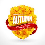 Autumn emblem