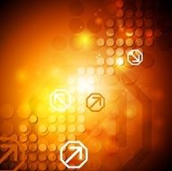 Bright hi-tech background N2