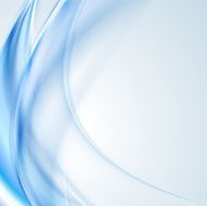 Bright blue wavy design N2