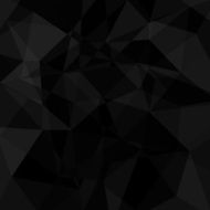 Black geometric triangle background