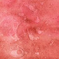 Hand painted background in pink and rust colors