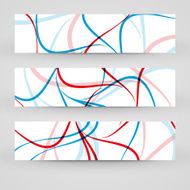 Vector banner set for your design N138