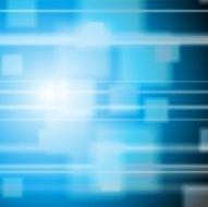 Bright blue tech design