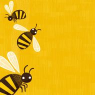 Bees background