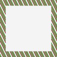 White textured paper with glitter stripe border N5