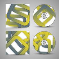 Vector cd cover set for your design N208