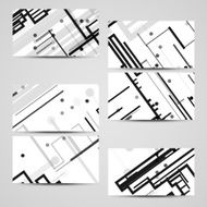 Vector business-card set for your design N365