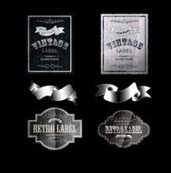 RETRO LABELS06black