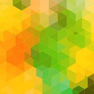 abstract colorful hexagon pattern background N10