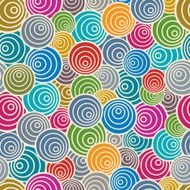 Funky style seamless pattern N2