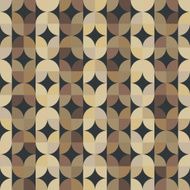 Geometric seamless parquet pattern