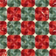 Old style tiles seamless background vector pattern design N5