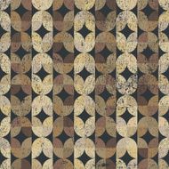 Geometric vintage seamless pattern with aged grunge texture N3