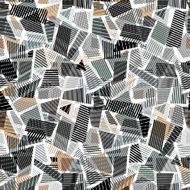 Abstract dirty line textures seamless pattern