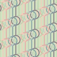 Abstract background with lines and circles Seamless vector pattern N3