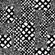 Hand drawn lines textures messy seamless pattern vector N3