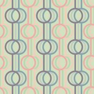 Abstract background with lines and circles Seamless vector pattern N4
