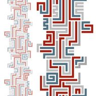 Geometric background with seamless vertical elements N2