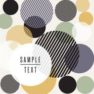 Abstract triangle design with text N4