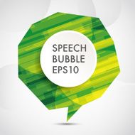 abstract Speech bubble background eps10 N2