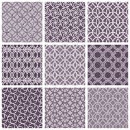 Monochrome violet vintage style tiles