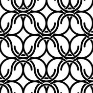 Black and white vintage style netting seamless pattern vector