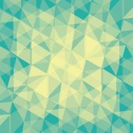 abstract retro random triangle pattern