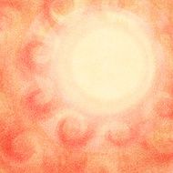 Grunge Summer Sun Background