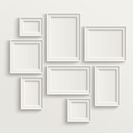 blank picture frame template set N3