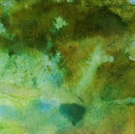 Colorful watercolor and ink background with texture