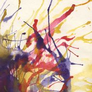 Texture background watercolor painting N29