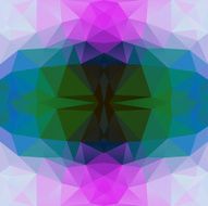 Abstract polygonal background N147