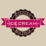 Vintage Ice Cream Label N2