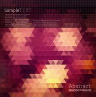 Multicolored mosaic background N50