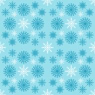 Seamless Christmas pattern with snowflakes N11