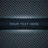 Dark blue metal background
