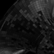 abstract gray radial check technology background