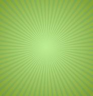 Green rays background Burst Vector illustration