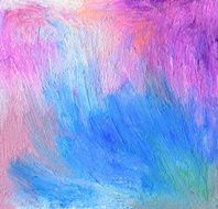 Abstract textured acrylic and oil pastel background N6